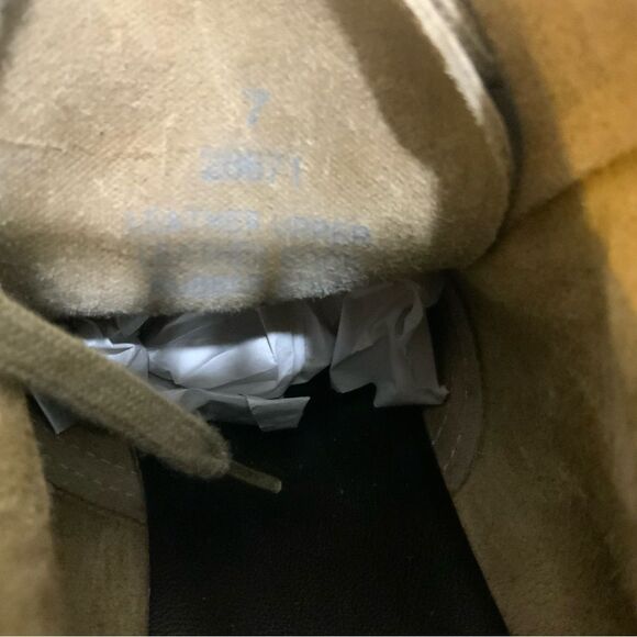 J CREW ~MacAlister Beige Suede Wedge Chukka Desert Ankle Boots - Picture 11 of 11